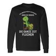 Wandern Ich Werde Nicht Aufgeben Aber Die Ganze Zeit Fluchen Langarmshirts Geschenkideen