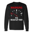 Warnung Ich Brauche Bier Lustige Langarmshirts Geschenkideen