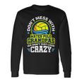 Water Polo Grandpa Proud Family Sport Fan Crazy Quote Long Sleeve T-Shirt Gifts ideas