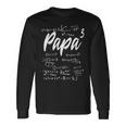 Werdenderater Dreifacher Papa Hoch 3 Mathe Physik Lehrer Langarmshirts Geschenkideen