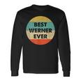 Werner First Name Langarmshirts Geschenkideen