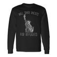 Will Trade Racist For Refugees Democrat Long Sleeve T-Shirt Gifts ideas