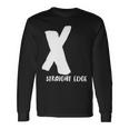 X Straight Edge Hardcore Punk Rock Band Fan Outfit Long Sleeve T-Shirt Gifts ideas