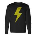 Yellow Thunderbolt Bolt Lightning Team Long Sleeve T-Shirt Gifts ideas