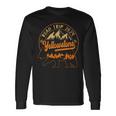 Yellowstone National Park Bear Family Road Trip 2024 Long Sleeve T-Shirt Gifts ideas