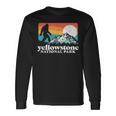 Yellowstone National Park Bigfoot Mountains Long Sleeve T-Shirt Gifts ideas