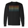 Zandvoort Aan Zee Netherlandsintage Retro Holiday Langarmshirts Geschenkideen