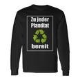 Zu Jedem Pfanddededeed Langarmshirts Geschenkideen