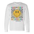 100Th Day Of School Vibes Cute Smile Face 100 Days Of School Long Sleeve T-Shirt Gifts ideas