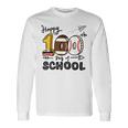 100Th Days Of School Baseball Football 100 Days Of School Long Sleeve T-Shirt Gifts ideas