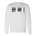 11Th Birthday Outfit 11 Years Old Tally Marks Anniversary Long Sleeve T-Shirt Gifts ideas