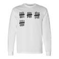 20Th Birthday Outfit 20 Years Old Tally Marks Anniversary Long Sleeve T-Shirt Gifts ideas