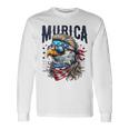 4Th Of July Patriotic Eagle July 4Th Usa Murica Long Sleeve T-Shirt Gifts ideas