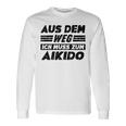 Aikido Hobby Lustiger Aikido Spruch Langarmshirts Geschenkideen