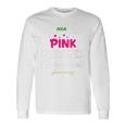 Aka Pink Goes Red For Heart Health Awareness Month 2022 Long Sleeve T-Shirt Gifts ideas