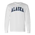 Alaska Throwback Print Classic Long Sleeve T-Shirt Gifts ideas