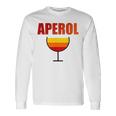 Aperol Spritz Love Summer Malle Vintage Drink Langarmshirts Geschenkideen