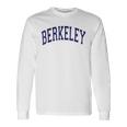 Berkeley California Ca Varsity Style Navy Blue Text Long Sleeve T-Shirt Gifts ideas