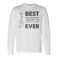 Best Dad Ever Electric Guitar Chords Fathers Day Long Sleeve T-Shirt Gifts ideas