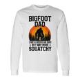 Bigfoot Dad Retro Papa Squatchintage Sasquatchatertag Langarmshirts Geschenkideen