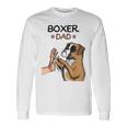 Boxer Dog Papa Langarmshirts Geschenkideen