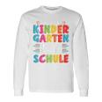 Children's Bye Bye Tschüss Kindergarten Ich Rocke Jetzt Die Schule Langarmshirts Geschenkideen