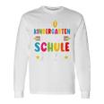 Children's Tschüss Kindergarten Hello School 2024 Langarmshirts Geschenkideen