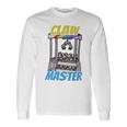 Classic Arcade Gamer Enthusiast Claw Machine Master Long Sleeve T-Shirt Gifts ideas
