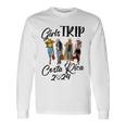 Costa Rica Girls Trip 2024 Birthday Squad Vacation Party Long Sleeve T-Shirt Gifts ideas