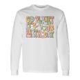 Earth Day Go Planet It's Your Earth Day Groovy Long Sleeve T-Shirt Gifts ideas