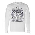 He Is In Every Heart Beat Of My Heart The Angel Daddy's Long Sleeve T-Shirt Gifts ideas