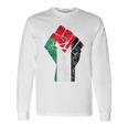 Fist Of Palestine De Palestina Sin Mangas Camiseta de manga larga Ideas de regalos