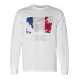France Flag Jersey French Soccer Team French Long Sleeve T-Shirt Gifts ideas
