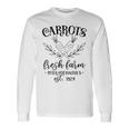 Fresh Farm Carrots Vintage Springtime Easter Long Sleeve T-Shirt Gifts ideas