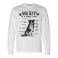 Border Collie Dog Holder Anatomy Dog Langarmshirts Geschenkideen