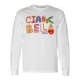 Ciao Bella Saying Italy Garden For Italian Foods Lover Long Sleeve T-Shirt Gifts ideas