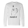 Engaged Af Bride Finger Future Engagement Diamond Ring Long Sleeve T-Shirt Gifts ideas