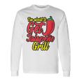 Jalapeno Pun Hot Pepper Gag Spicy Cinco De Mayo Long Sleeve T-Shirt Gifts ideas