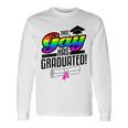 Gay Pride Graduation College High School Masters Phd Long Sleeve T-Shirt Gifts ideas