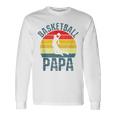 Herren Basketball Papa Basketballspieler Dadatertag Langarmshirts Geschenkideen