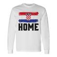 Home Kroatienintage Distressed Weltreisender Langarmshirts Geschenkideen