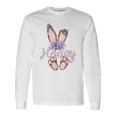 Honey Easter Bunny-Cheetah Leopard Print-Mother's Day Long Sleeve T-Shirt Gifts ideas