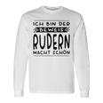 Ich Bin Der Beweis Rudern Macht Schön Ruderin Langarmshirts Geschenkideen