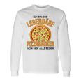 Ich Bin Der Legendary Pizza Baker Der Weltbeste Pizzabäcker Langarmshirts Geschenkideen