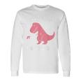 Now I'm Unstoppable T-Rex Dinosaur Long Sleeve T-Shirt Gifts ideas