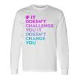 Inspirational Workout Motivational Gym Workout Quote Sayings Long Sleeve T-Shirt Gifts ideas