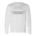 International Harvester Scout Ii Vintage 4X4 Outline Black Long Sleeve T-Shirt Gifts ideas