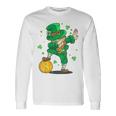 Irish St Patrick Day Dabbing Leprechaun Kid Toddler Boy Long Sleeve T-Shirt Gifts ideas