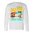 It's Not A Dad Bod It's A Father Figure Cat Dad Father's Day Long Sleeve T-Shirt Gifts ideas
