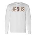 Jesus The Way Truth Life Bible Verse Christian Long Sleeve T-Shirt Gifts ideas